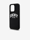 DKNY Folyékony szilikon Arch Logo MagSafe hátlap iPhone 15 Pro fekete DKNY Folyékony szilikon Arch Logo MagSafe hátlap iPhone 15 Pro fekete DKNY