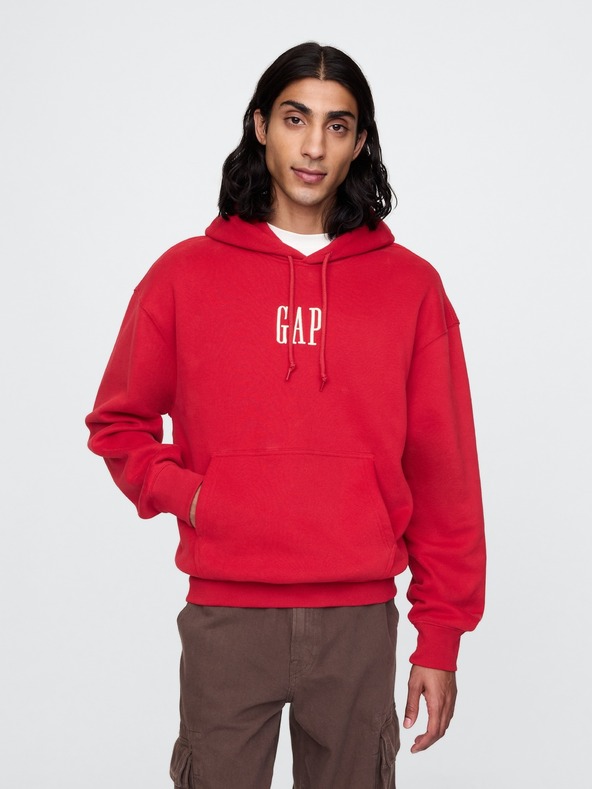 GAP Logós oversized pulóver GAP