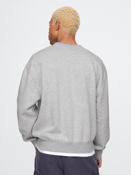 GAP Logós oversized pulóver GAP