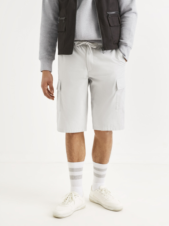 Celio Világosszürke rövidnadrág Celio Rolver2Bm