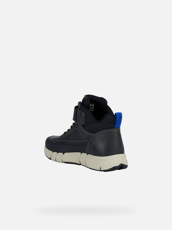 Geox Fekete fiúk Geox Flexyper bokacsizma