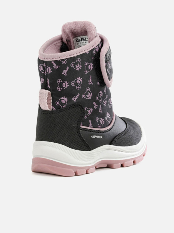 Geox Fekete lány bokacsizma Geox Flanfil ABX