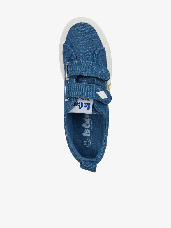 Lee Cooper Kék mintás gyerek tornacipő Lee Cooper