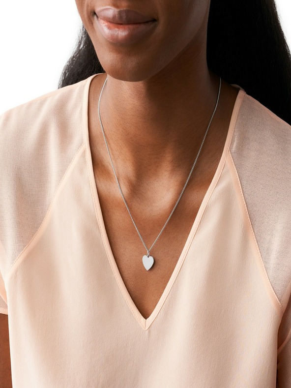 Fossil Női acél nyaklánc Fossil