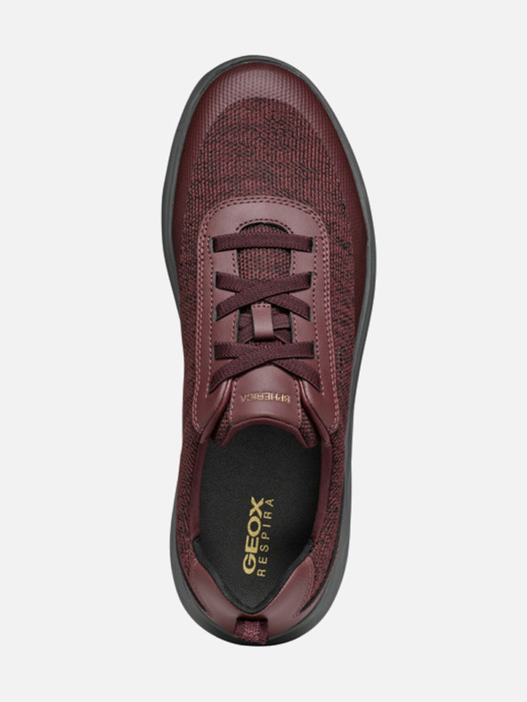 Geox Férfi bordó Geox Spherica tornacipő