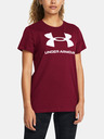 Under Armour Női póló Under Armour UA Rival Logo SS-RED