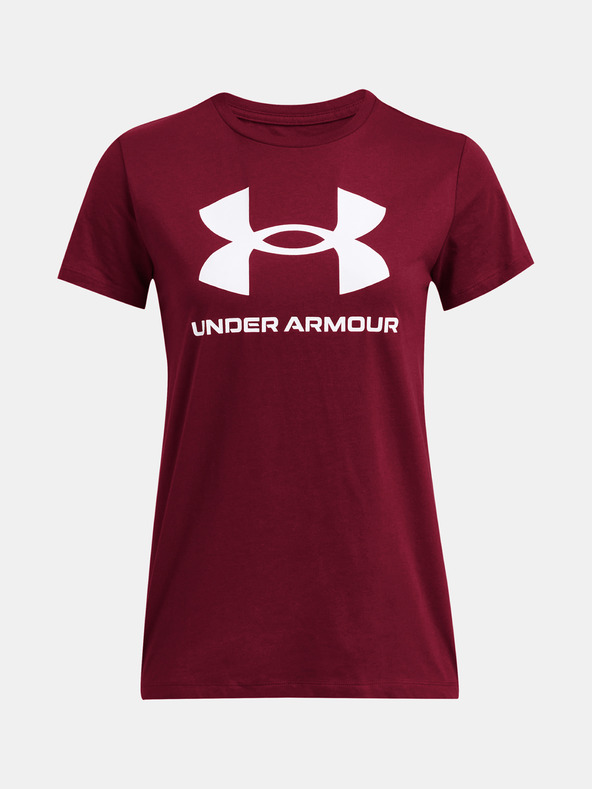 Under Armour Női póló Under Armour UA Rival Logo SS-RED