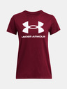 Under Armour Női póló Under Armour UA Rival Logo SS-RED