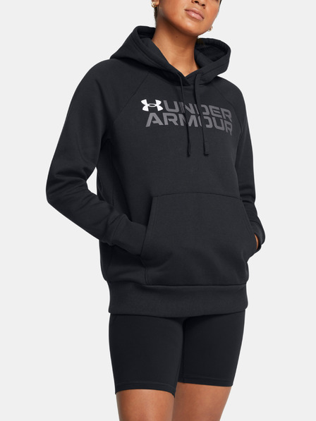 Under Armour Női felső Under Armour Rival Fleece Wordmark Hoodie