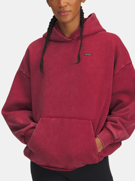 Under Armour Női felső Under Armour UA Icon HWT Flc OS Hdy-RED