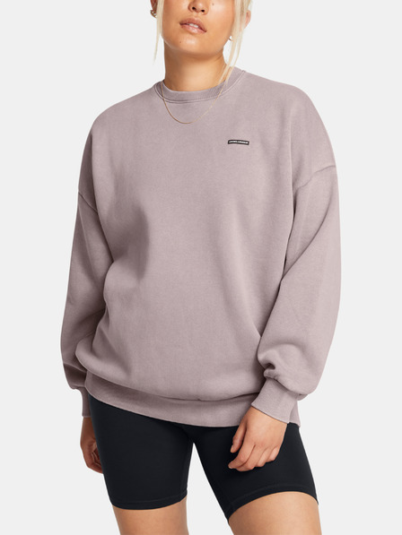 Under Armour Női felső Under Armour UA Icon HWT Flc OS Crew-GRY
