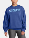 Under Armour Női felső Under Armour Rival Fleece WordmarkOS Crew-BLU