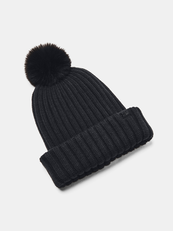 Under Armour Női sapka Under Armour W Halftime Pom Beanie-BLK
