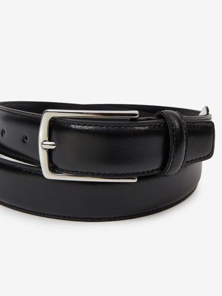 Jack & Jones Fekete bőröv Jack & Jones Christopher