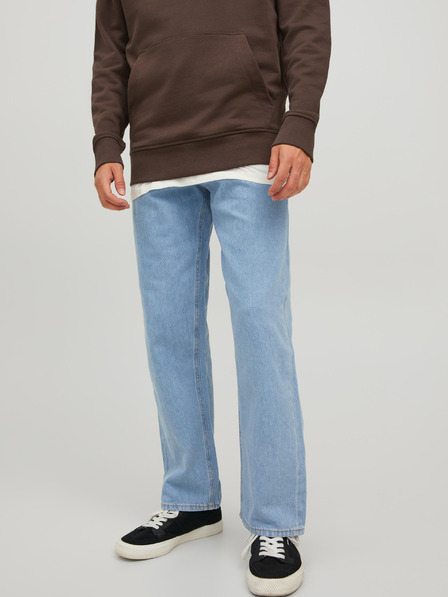 Jack & Jones Világoskék férfi egyenes szabású farmernadrág Jack & Jones Eddie