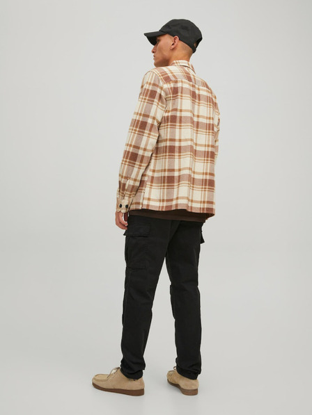 Jack & Jones Fekete férfi Jack & Jones Stace zsebes nadrág