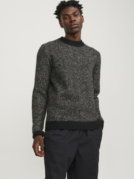 Jack & Jones Fekete Férfi Jack & Jones Sapce pulóver