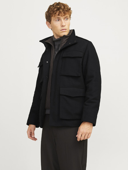 Jack & Jones Férfi fekete Jack & Jones kabát