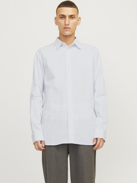 Jack & Jones Fehér és kék színű férfi Jack & Jones Bushwick csíkos csíkos ing