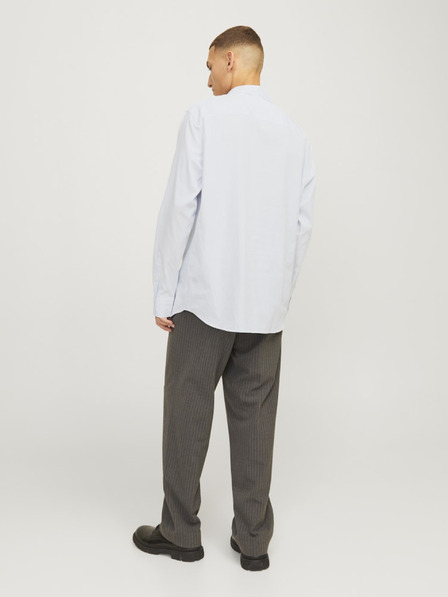 Jack & Jones Fehér és kék színű férfi Jack & Jones Bushwick csíkos csíkos ing