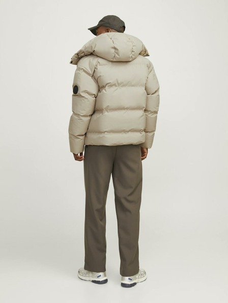 Jack & Jones Jack & Jones Alpha férfi bézs téli steppelt kabát