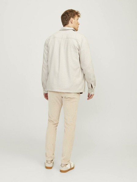 Jack & Jones Jack & Jones Raymond férfi bézs színű könnyű póló dzseki