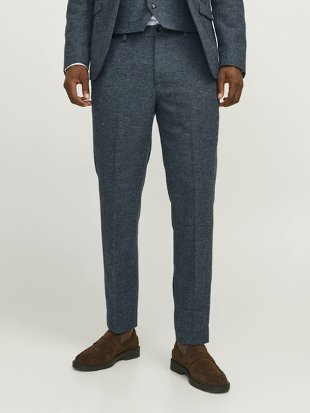 Jack & Jones Sötétkék férfi chino nadrág vászonnal Jack & Jones Winter
