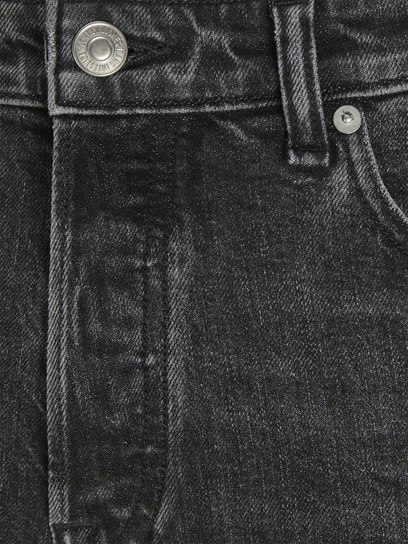 Jack & Jones Fekete férfi egyenes szabású farmer Jack & Jones Chris