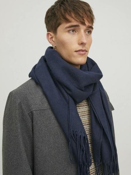Jack & Jones Sötétkék Jack & Jones Solid sál