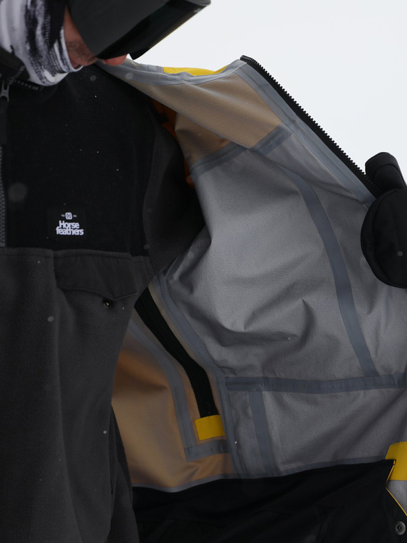 Horsefeathers Terra 3 rétegű kabát - kén Horsefeathers