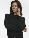 Jacqueline de Yong Fekete JDY Rue Life pulóver