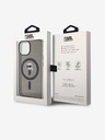 Karl Lagerfeld IML Ikonik MagSafe hátlap iPhone 15 készülékhez Fekete Karl Lagerfeld Karl Lagerfeld