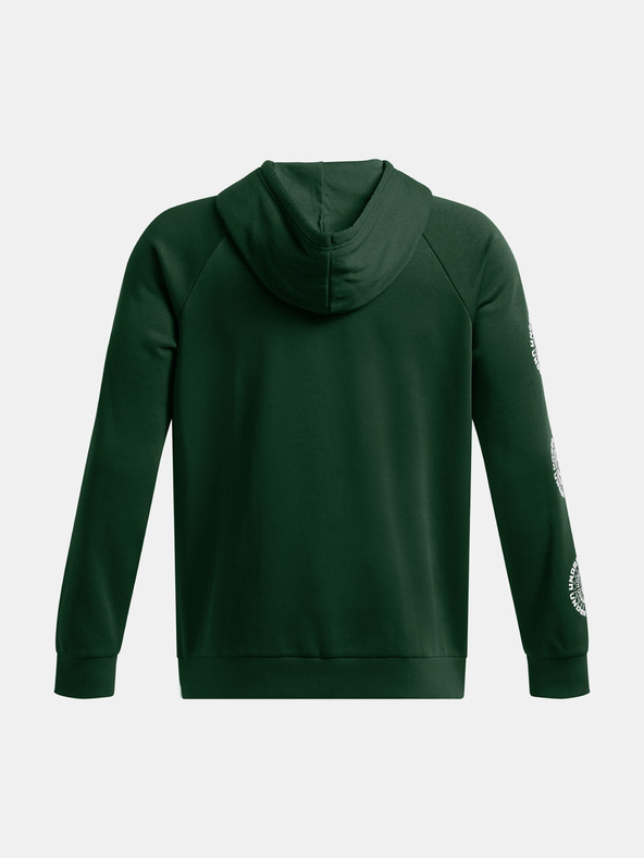 Under Armour Férfi felső Under Armour UA Rival Fleece HBR Logo HD-GRN