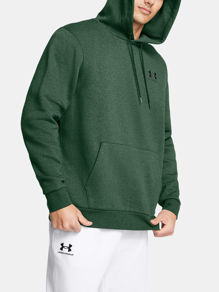 Under Armour Férfi felső Under Armour UA Icon Fleece Hoodie-GRN