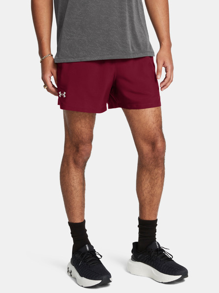 Under Armour Férfi rövidnadrágok Under Armour UA LAUNCH 5'' SHORTS-RED