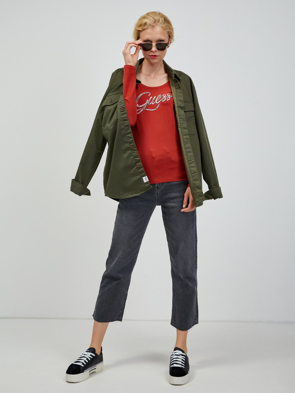 Guess Brick Női hosszú ujjú póló Guess Bryanna