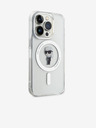 Karl Lagerfeld Karl Lagerfeld IML IML Ikonik MagSafe hátlap iPhone 15 Pro készülékhez Átlátszó