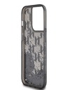 Karl Lagerfeld Folyékony csillogó monogramos gradiens hátlap iPhone 14 Pro Max fekete Karl Lagerfeld