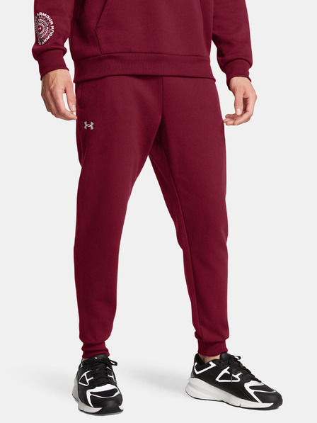 Under Armour Férfi melegítők Under Armour UA Rival Fleece Joggers-RED