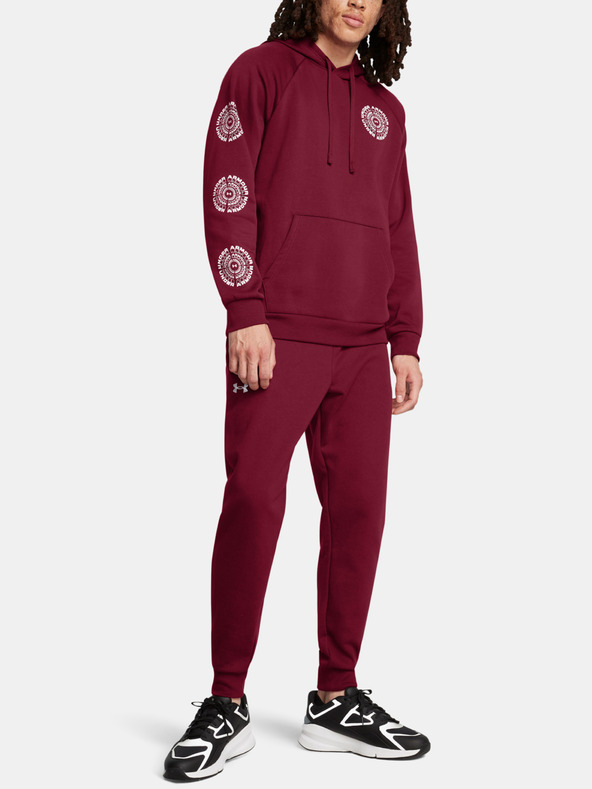 Under Armour Férfi melegítők Under Armour UA Rival Fleece Joggers-RED