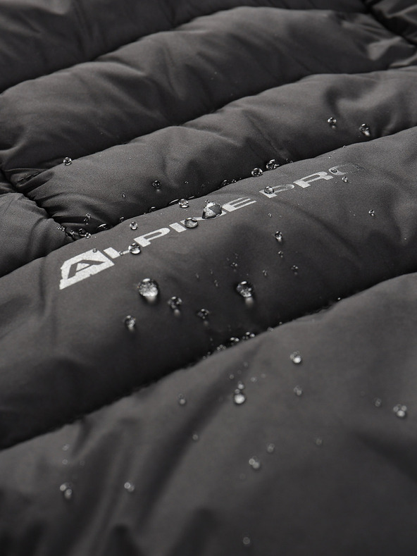 ALPINE PRO Férfi téli pehelypaplan dwr dzseki ALPINE PRO ROGIT fekete