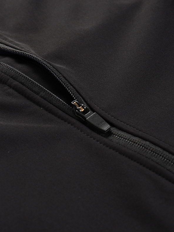 ALPINE PRO Férfi softshell dzseki membránnal ALPINE PRO UKEB fekete