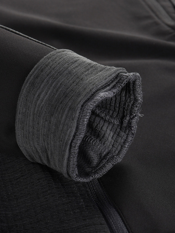 ALPINE PRO Férfi softshell dzseki membránnal ALPINE PRO UKEB fekete