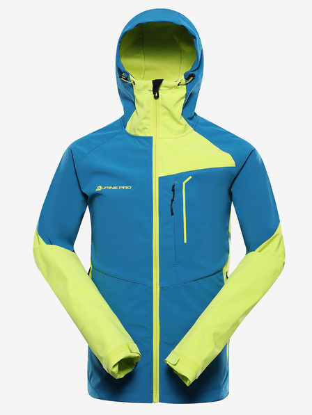 ALPINE PRO Férfi softshell dzseki membránnal ALPINE PRO ESPRIT mykonos kék