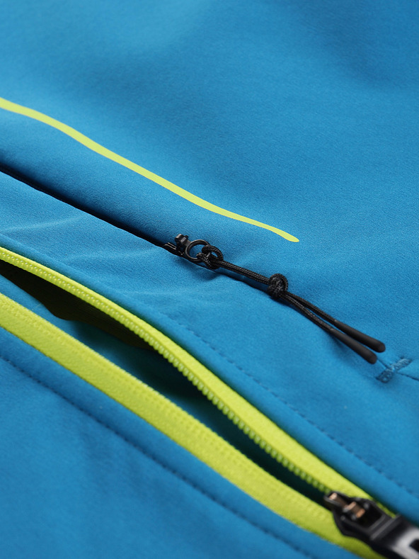 ALPINE PRO Férfi softshell dzseki membránnal ALPINE PRO ESPRIT mykonos kék