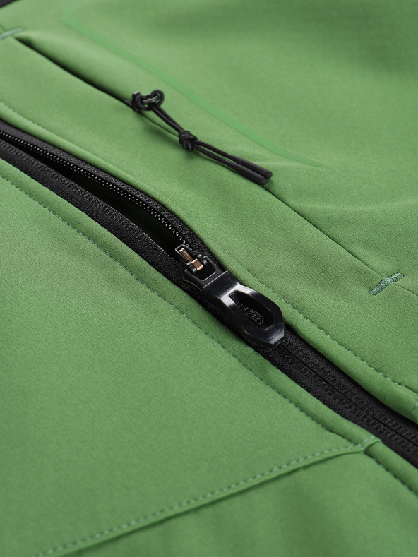 ALPINE PRO Férfi softshell kabát membránnal ALPINE PRO ESPRIT treetop