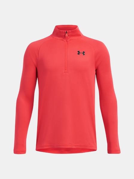 Under Armour Fiú póló Under Armour UA Tech 2.0 1/2 Zip-RED