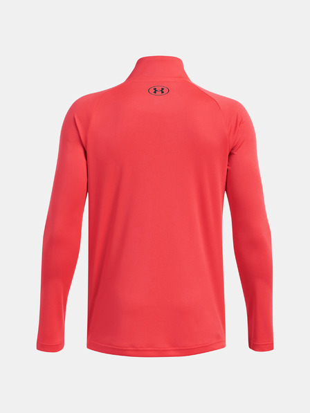 Under Armour Fiú póló Under Armour UA Tech 2.0 1/2 Zip-RED