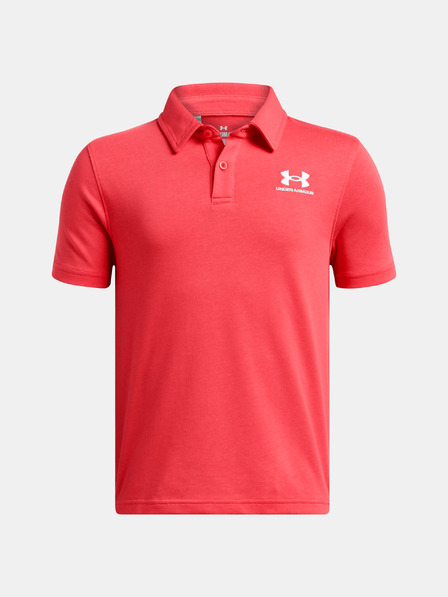 Under Armour Fiú póló Under Armour UA B Icon Polo-RED