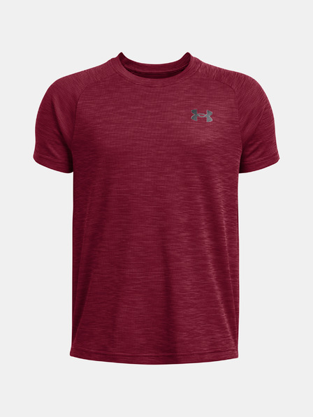 Under Armour Fiú póló Under Armour UA Tech Textured SS-RED